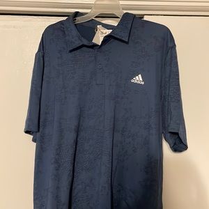 Adidas Jacquard Golf Polo